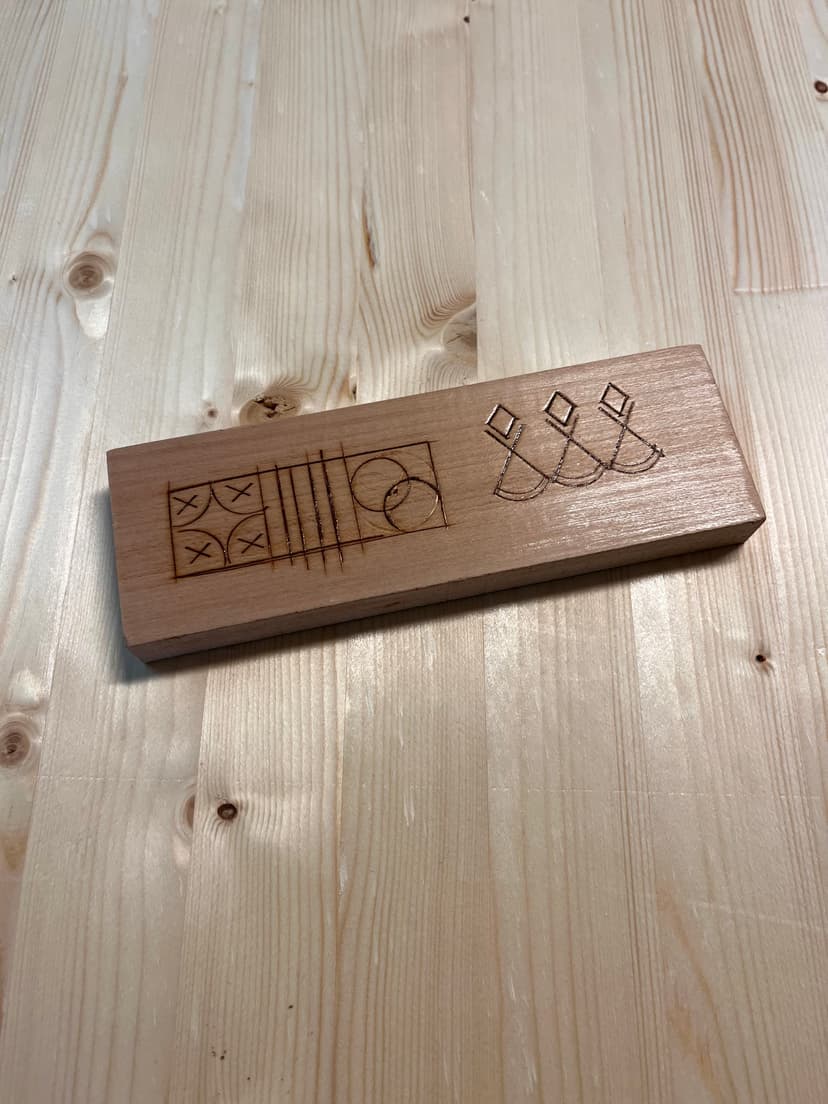 Kolrosing, Nordic wood decoration